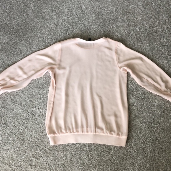 Express Blush Pink Blouse - Picture 3 of 3